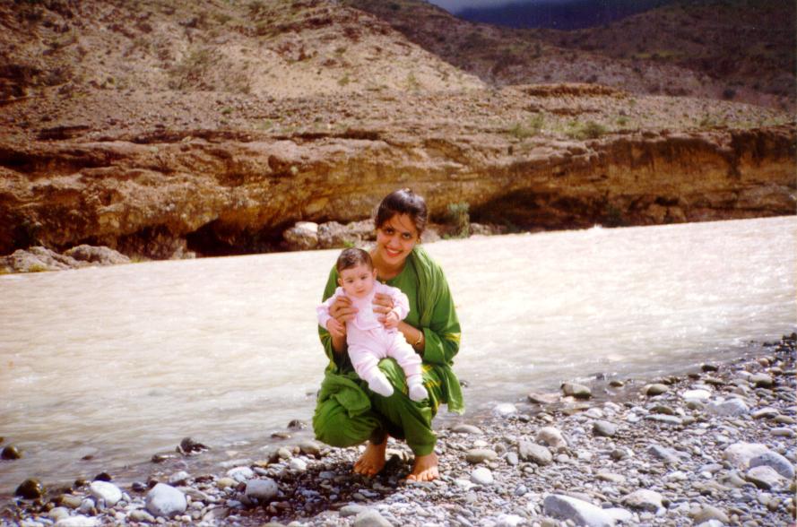 Wadi bashing - Oman 1992
